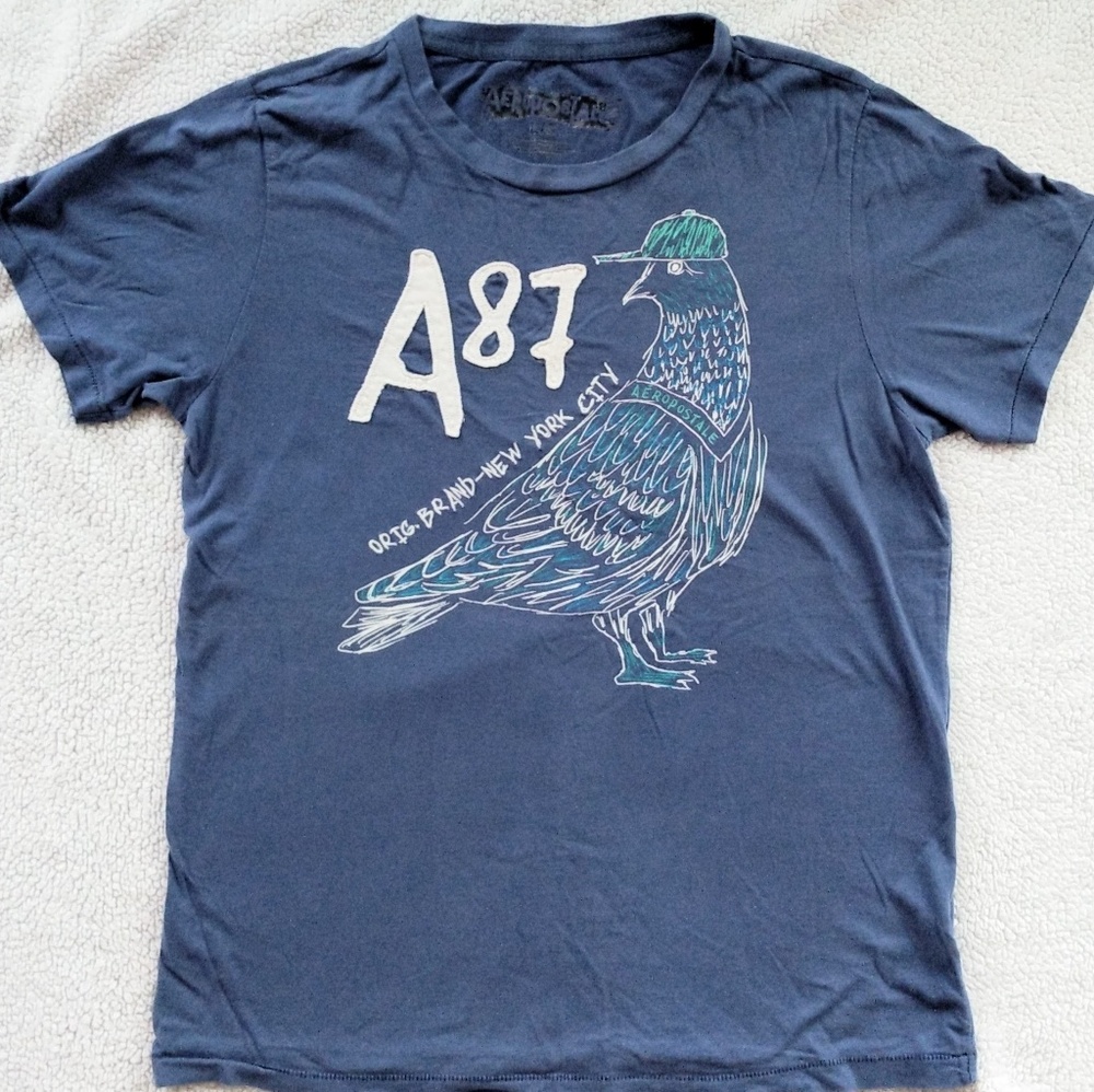 Men's blue t-shirt